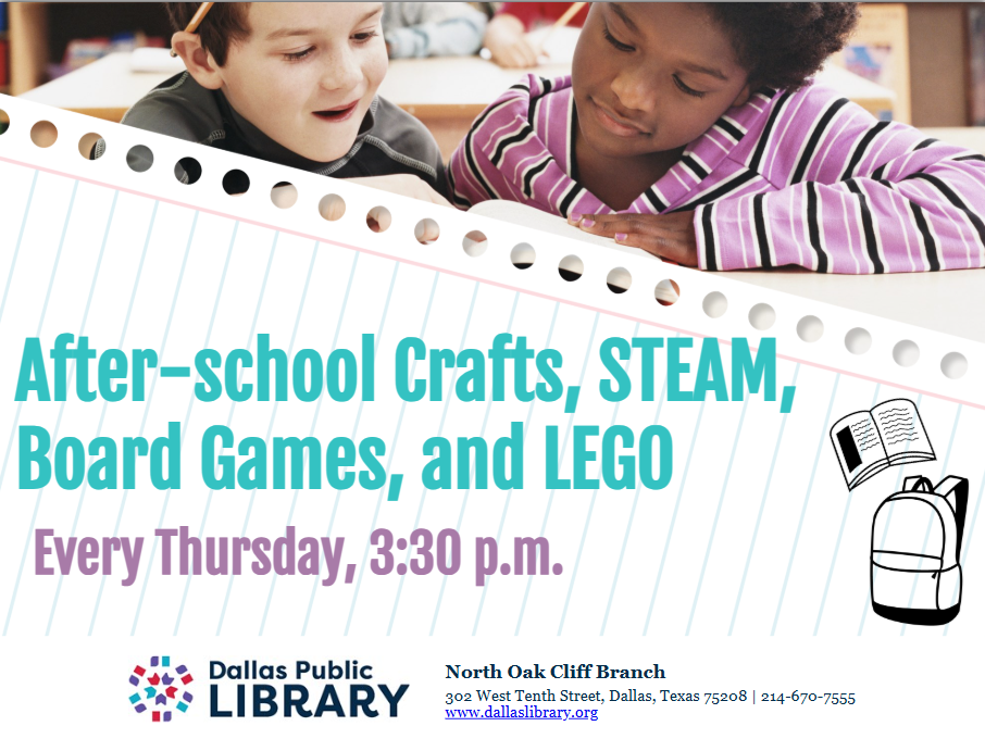 After School Crafts Flyer