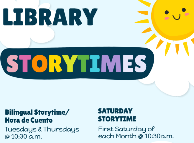 Flyer for Bilingual Storytime