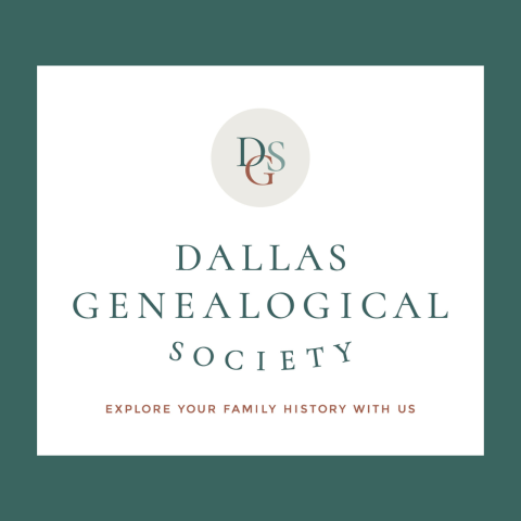 Dallas Genealogical Society Logo