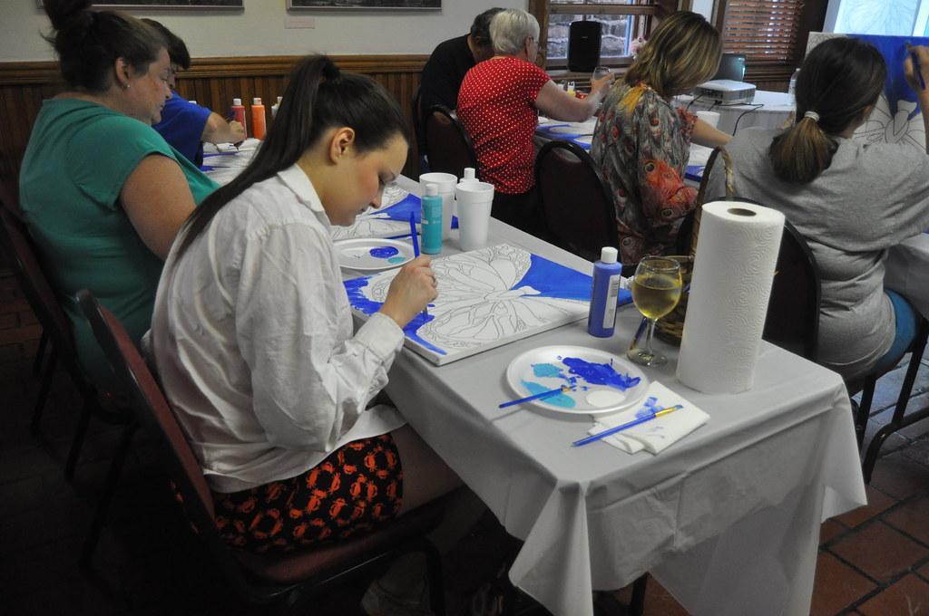 Spend an afternoon relaxing and brushing up on your art skills.