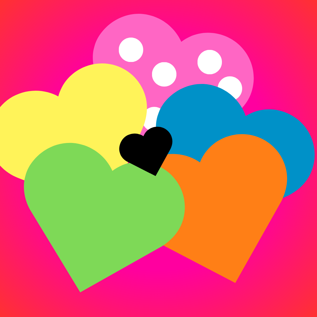 hearts scavenger hunt logo