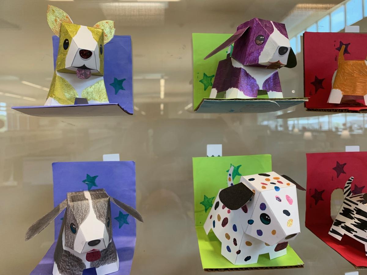 papercraft puppies