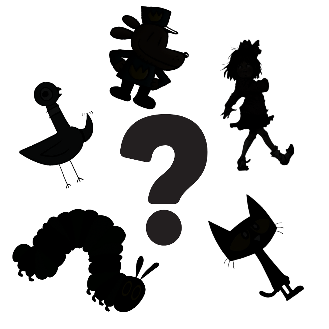 book character scavenger hunt logo