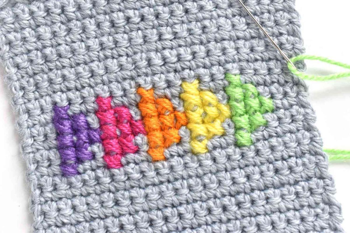 Example of Crochet Square