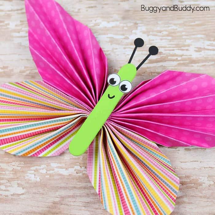 Paper Butterfly Craft