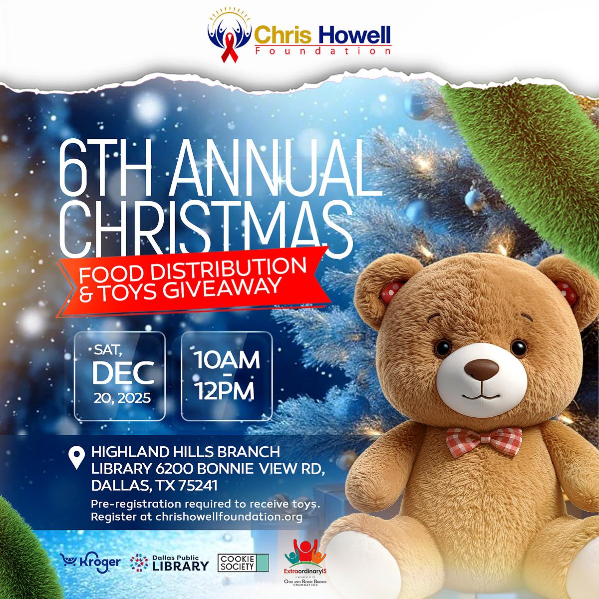 Christmas Food Distribution & Giveaway